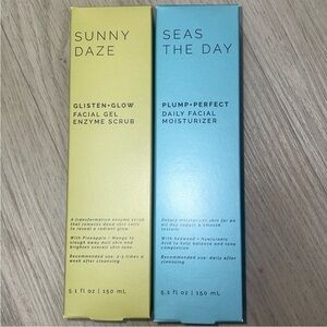 Glisten + Glow Facial Gel Enzyme Scrub - Yellow